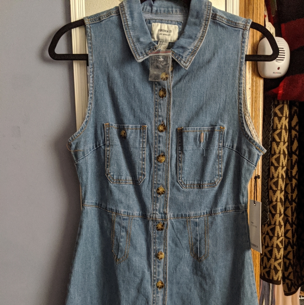FOREVER 21 Denim Dress